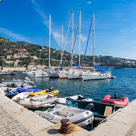 #40 Bright Sea View Suite For 6 2Mins Walk Port & Sea Villefranche-sur-Mer Dış mekan fotoğraf