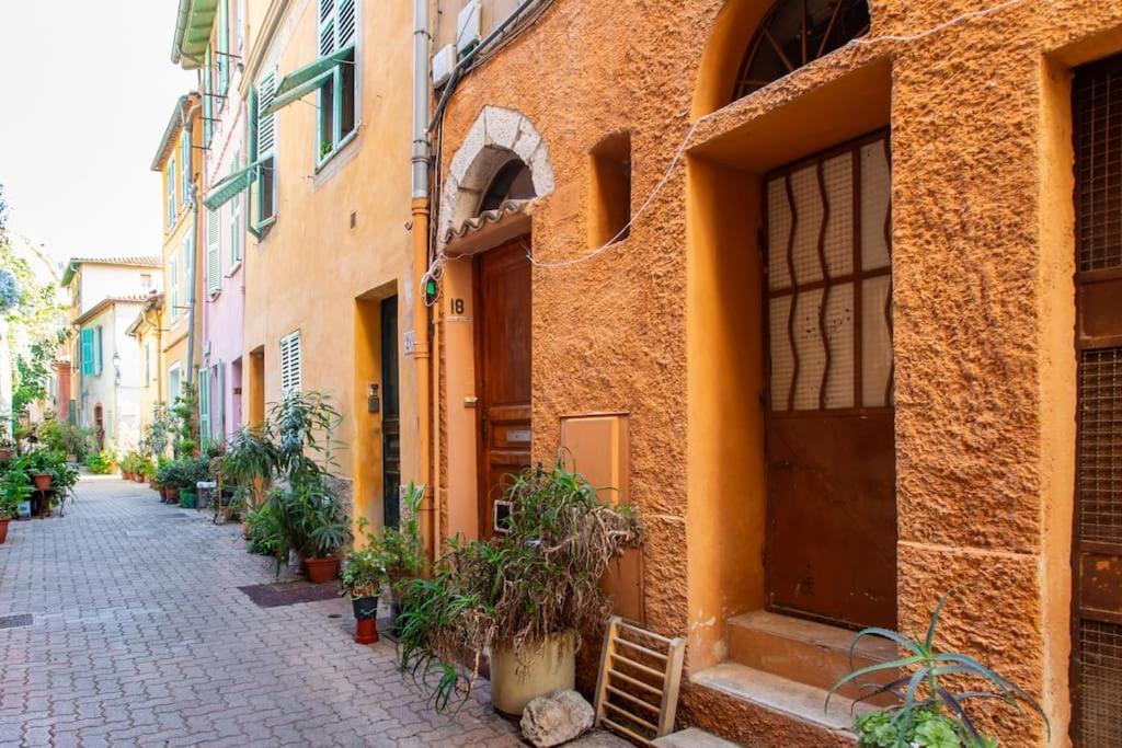 #40 Bright Sea View Suite For 6 2Mins Walk Port & Sea Villefranche-sur-Mer Dış mekan fotoğraf