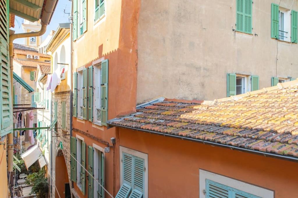 #40 Bright Sea View Suite For 6 2Mins Walk Port & Sea Villefranche-sur-Mer Dış mekan fotoğraf