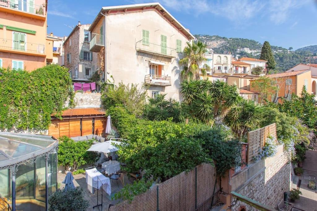 #40 Bright Sea View Suite For 6 2Mins Walk Port & Sea Villefranche-sur-Mer Dış mekan fotoğraf